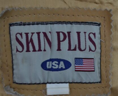 SKIN PLUS USA Men's Flight Heavy Leather Jacket (G5-6) - Image 2