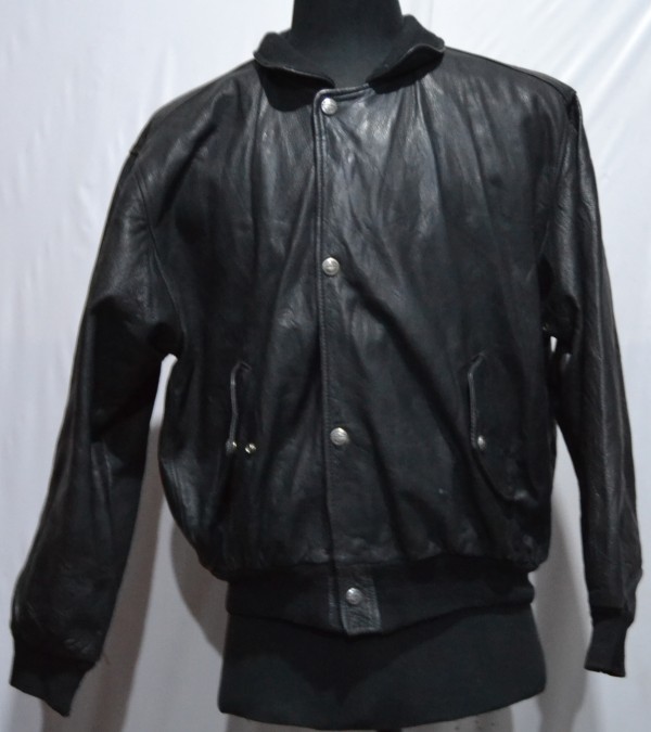 CYGIELMAN COMPANY With RIRI Main Zipper Men's Bomber Leather Jacket ...