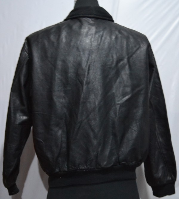 CYGIELMAN COMPANY With RIRI Main Zipper Men’s Bomber Leather Jacket