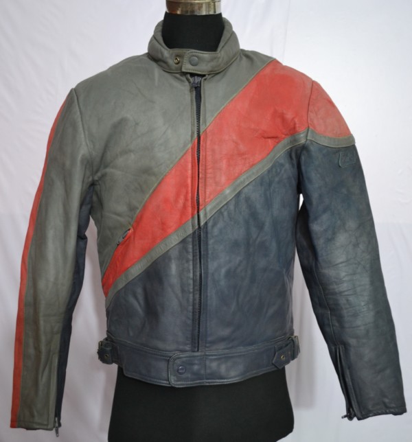 POLO Men's Cafe Racer Motorcycle Leather Jacket (Y-14)