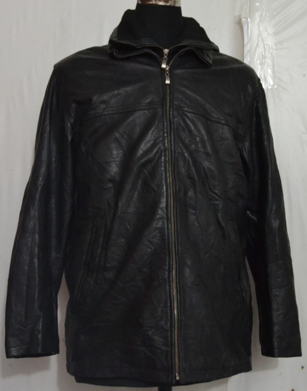 CLARCK & HILLMAN Men's Stylish Heavy Leather Jacket (Z-62)