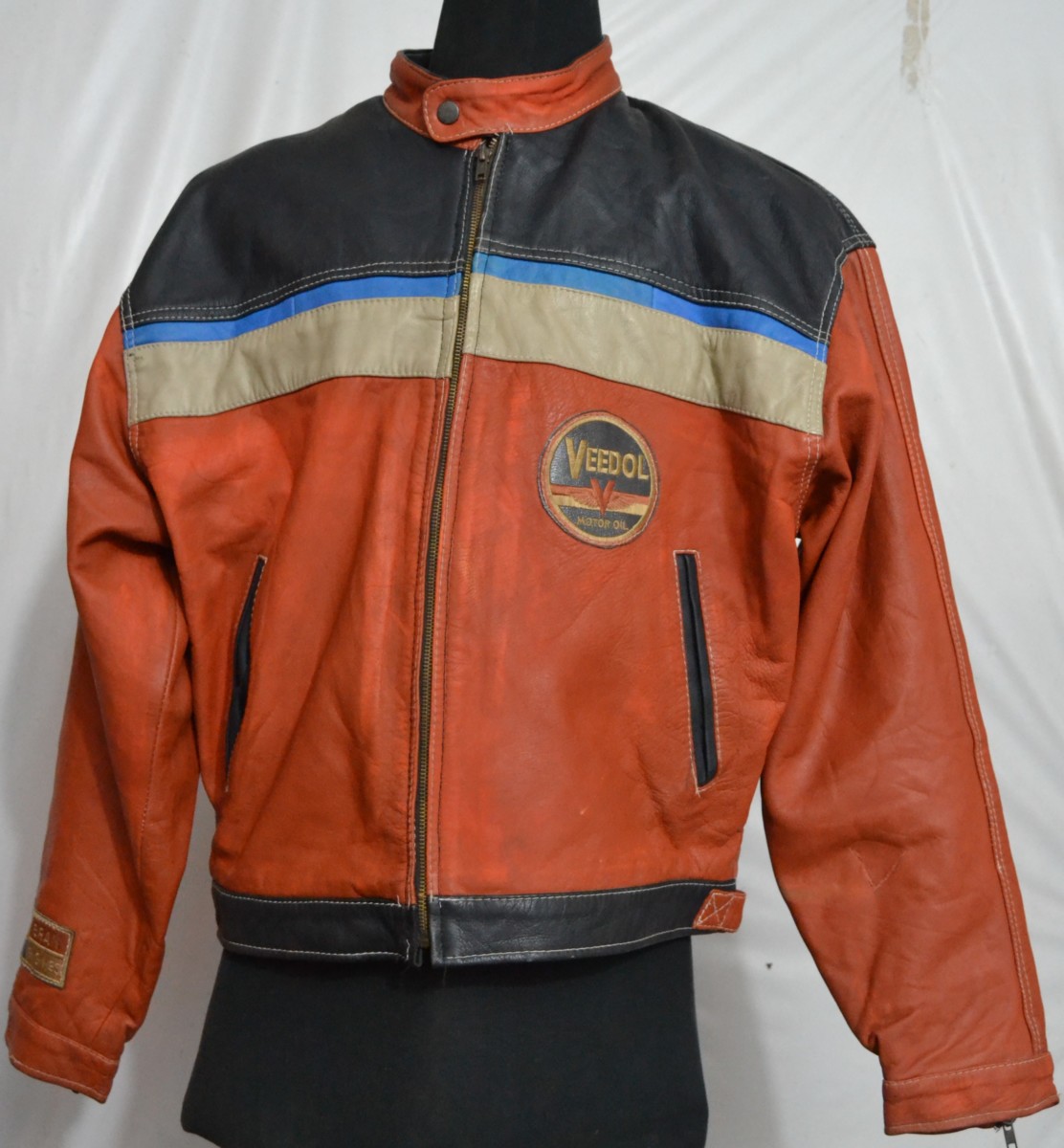 BRANDO Men's Cafe Racer Motorcycle Leather Jacket (U-21, 1.5 kg) - UK ...