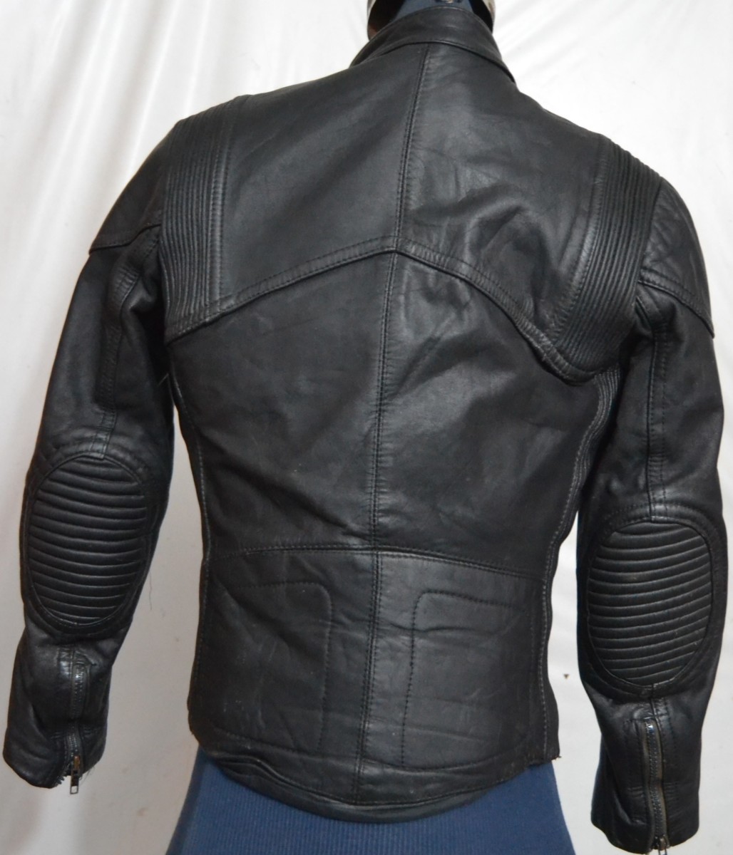 WILHELM KRAWEHL Women's Cruiser Motorcycle Leather Jacket (R-P-14)