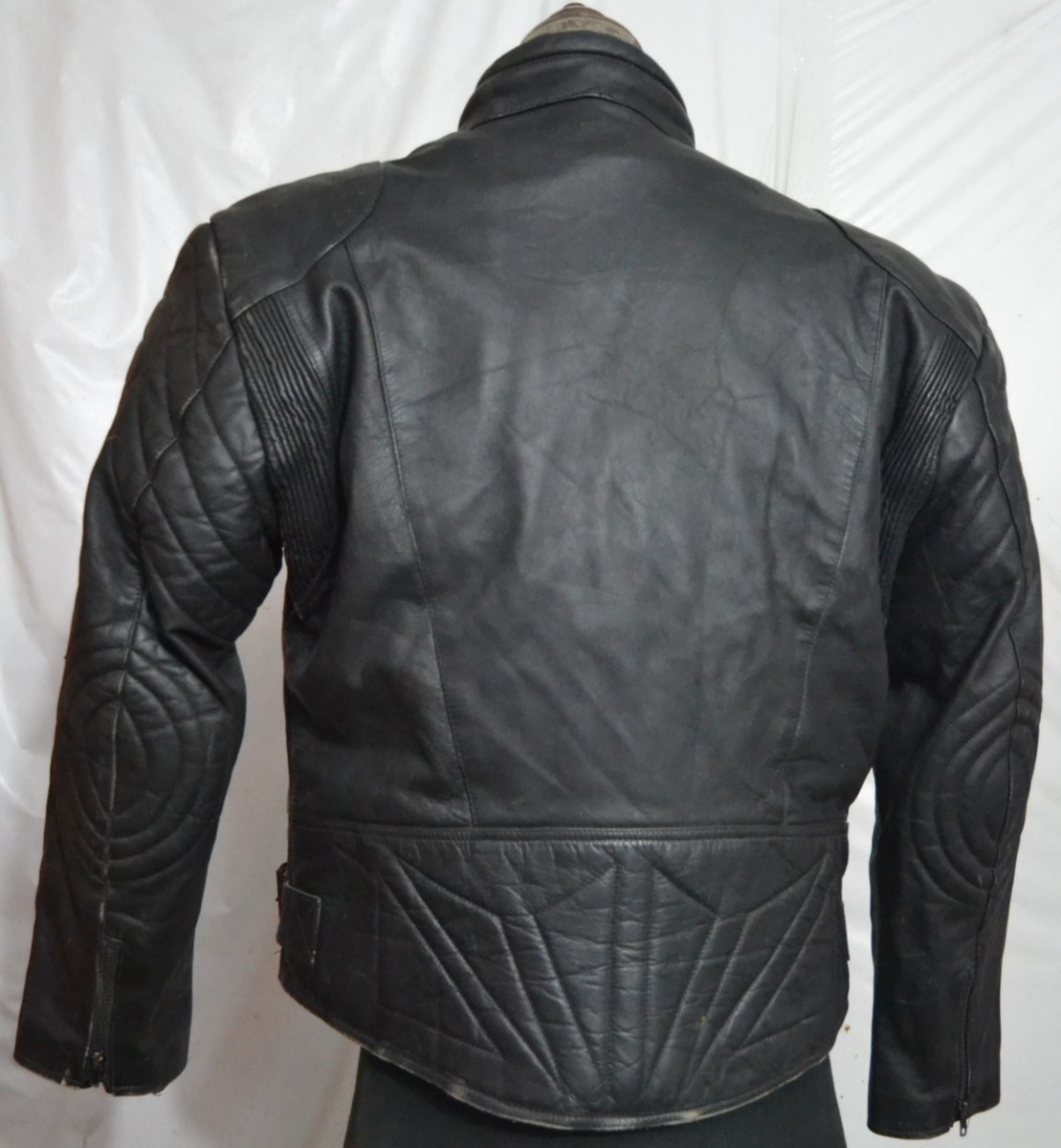 TOP GEAR Men's Cruiser Motorcycle Leather Jacket With Removable Warm ...