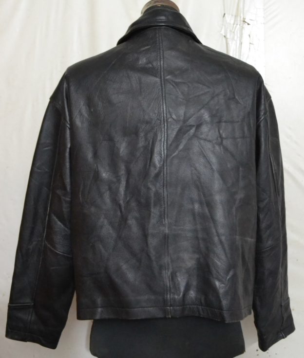 ALBERT DUKE Men’s Flight Bomber Thick Leather Jacket(M-B-73, 2.00 kg