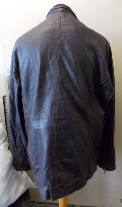 RIVER WOOD Men's Field Style Leather Jacket (F-45) - Image 3