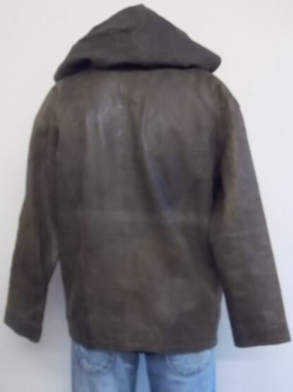 IN FRACTION Women's Stylish Leather Jacket With Zip Out Hood (M-T51) - Image 3
