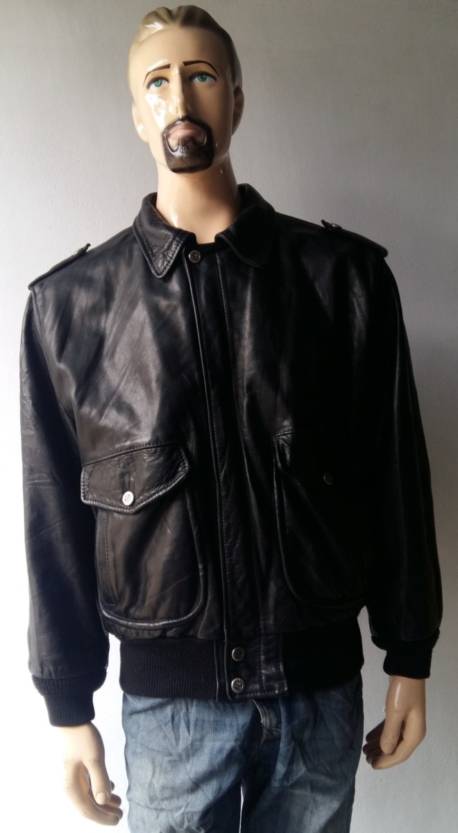 Fast Delivery & Low Prices Mens Air Force A-2 Leather Flight Bomber ...