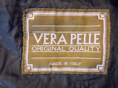 VERA PELLI Women's Button Up Stylish Leather Jacket- Made In Italy (M-O57) - Image 2