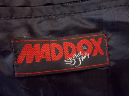 MADDOX Women's Belted Cruiser Motorcycle Leather Jacket (M-T57) - Image 2