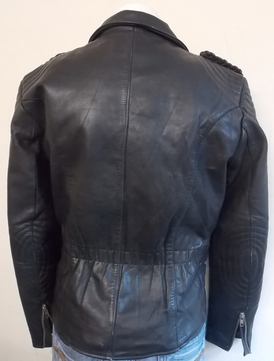 ECHTES LEDER Women's Cruiser Motorcycle Leather Jacket (M-A12)
