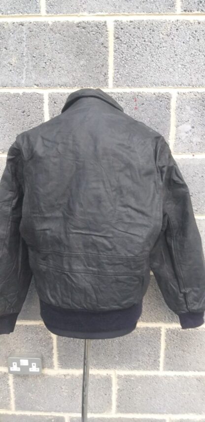 INFRACTION Men's Type A2 Bomber Leather Jacket (S-AC24) - Image 3