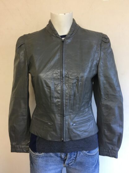 BERMAN'S Women's Stylish Leather Jacket (M-AN28)