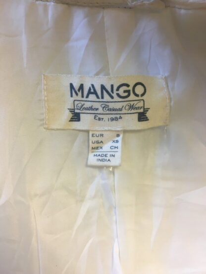 MANGO Women's Stylish Biker Leather Jacket (M-AP41) - Image 2