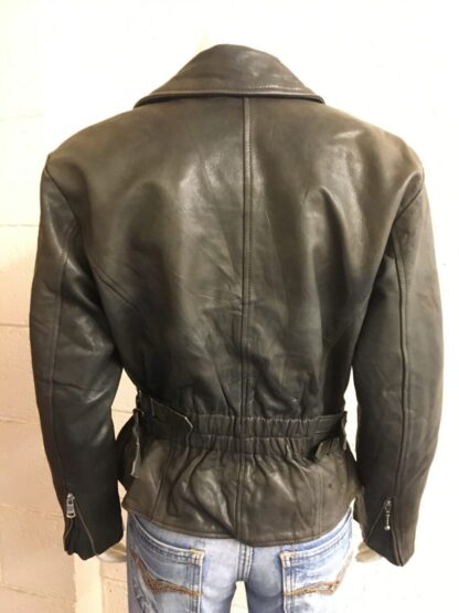SPIRIT MOTORS Women's Stylish Cruiser Bikers Motorcycle Leather Jacket (M-B24) - Image 3