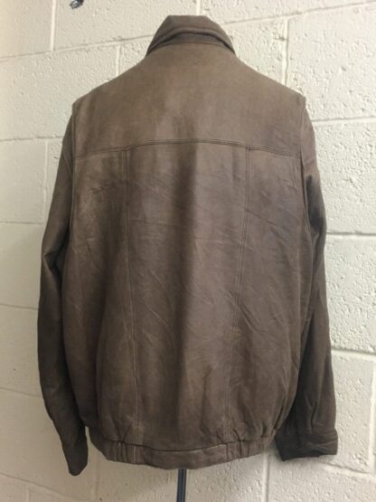 ST. JOHNSBAY Men's Flight Leather Jacket With Zip Out Warm Liner (M-AO17) - Image 3