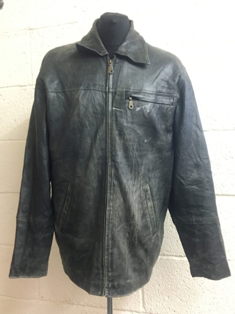 RELAY Men's Flight Leather Jacket (MM65)