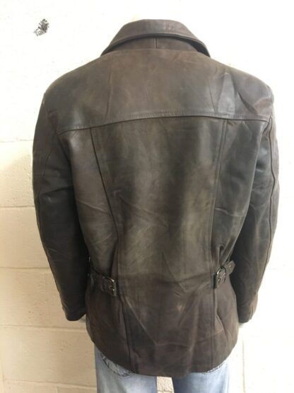 TRAVELLERS Women's Double Breasted Stylish Leather Jacket (M-C35) - Image 2