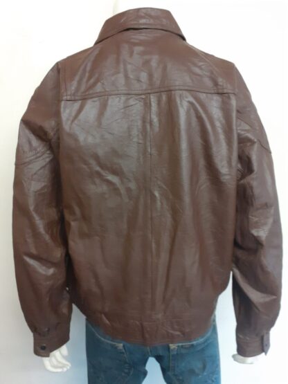 JOE ALFREDO Men's Printed Liner Stylish Leather Jacket (S-AP66) - Image 4
