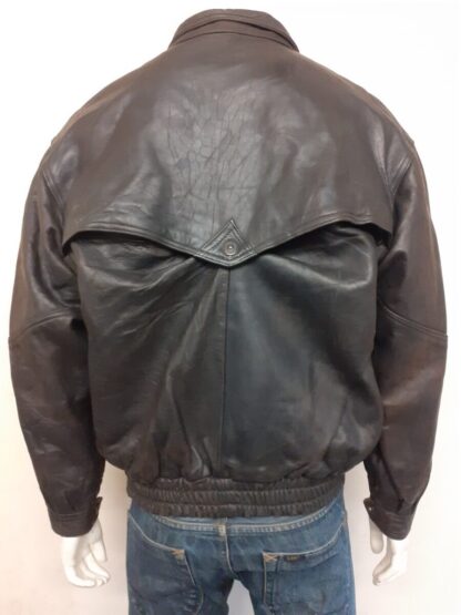 Men's Stylish Leather Jacket- Made In ENGLAND (S-B6) - Image 3