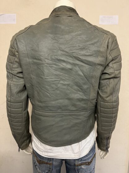 ECHTES LEDER Women's Cafe Racer Motorcycle Leather Jacket (M-V32) - Image 3