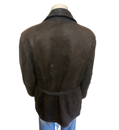 ENZO MICELI Women's Cruiser Motorcycle Heavy Leather Jacket (M-E9) - Image 3