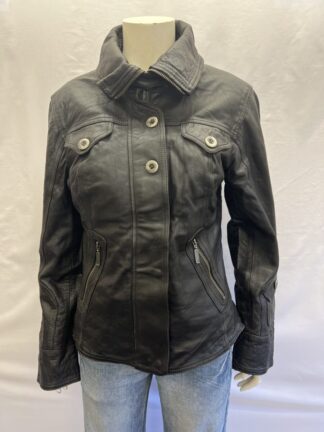 HELD Women's Motorcycle Leather Jacket (M-L15)