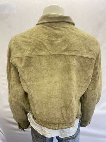 GAP Women's Trucker Style Leather Jacket (M-C25) - Image 3
