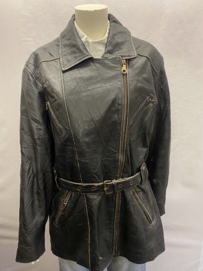 SAKI COLLECTIONS S-2000WJ BY WILLIAM JONES Women's Stylish Leather Jacket (Ms-AH36)