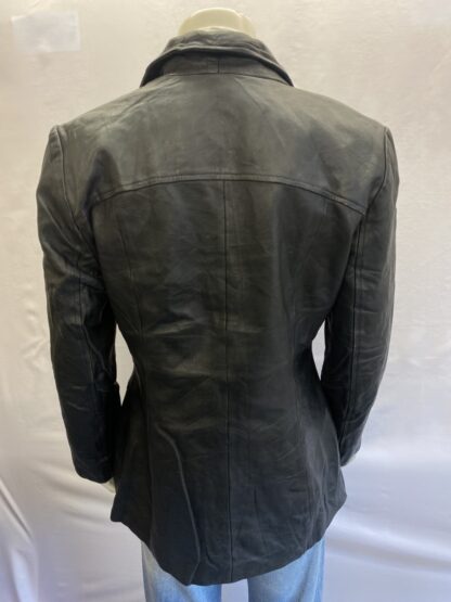 REDSKINS Women's Button Up Stylish Leather Jacket (M-Y39) - Image 3