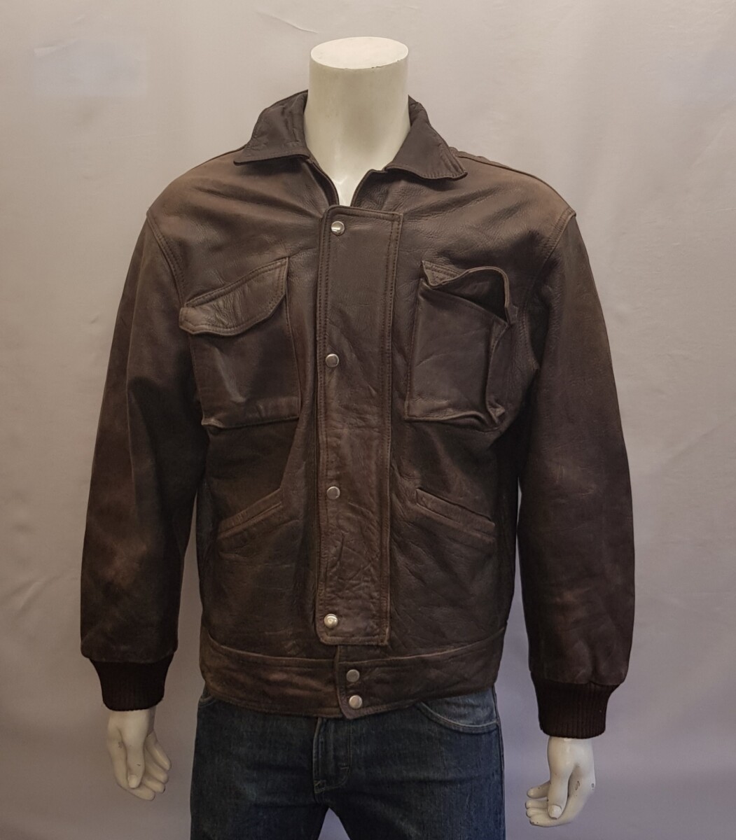Men's Stylish Leather Jacket (M-AK40)
