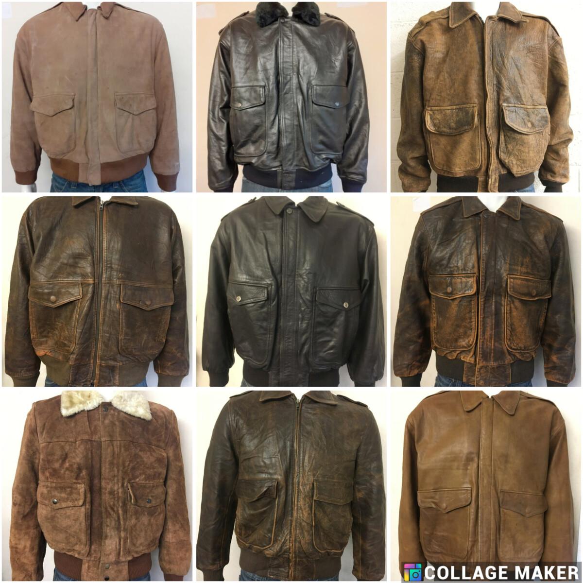 vintage flying bomber leather jackets wholesale supplier