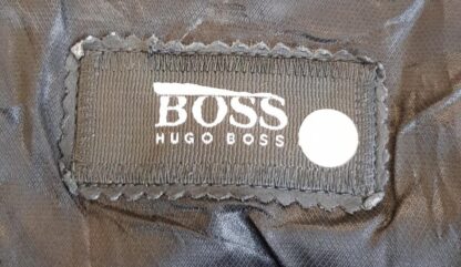 HUGO BOSS Men's Button Up Box Style Leather Jacket (M-B71) - Image 2