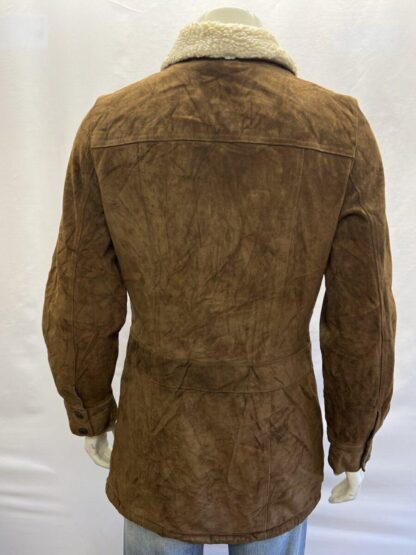GAP Women's Sherpa Liner Stylish Popper Up Leather Jacket (M-L23) - Image 4