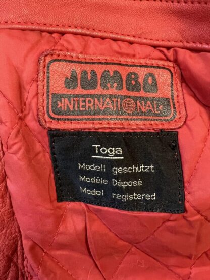 JUMBO Women's Cafe Racer Motorcycle Stylish Leather Jacket (M-AJ35) - Image 3