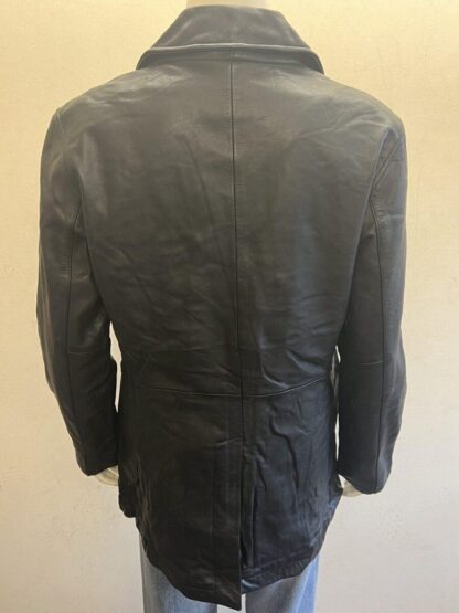 GAP Women's Double Breasted Leather Button Up Jacket (M-A29) - Image 3