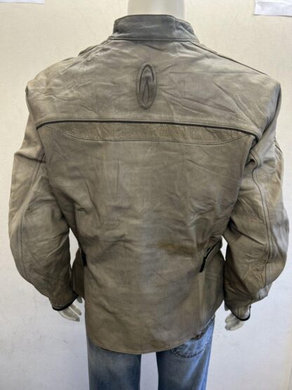 RICHA Women's Cafe Racer Motorcycle Leather Jacket (M-B23) - Image 3