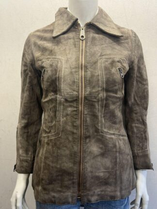 Women's Stylish Leather Jacket (M-O44)