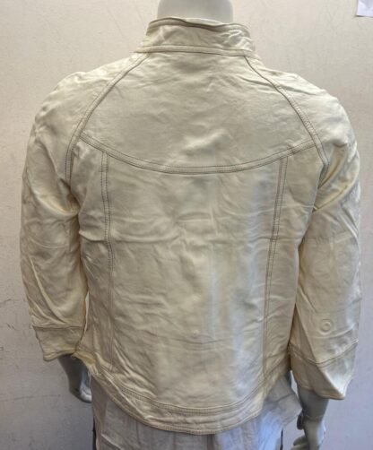 GAP Women's Button Up Stylish Leather Jacket (M-B44) - Image 3