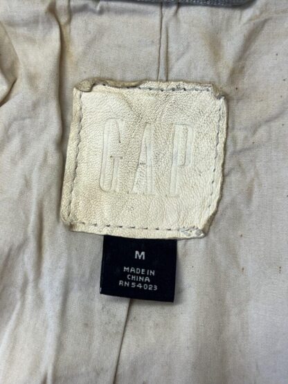 GAP Women's Button Up Stylish Leather Jacket (M-B44) - Image 2