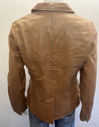 REDSKINS Women's Button Up Stylish Leather Jacket (M-J13) - Image 3