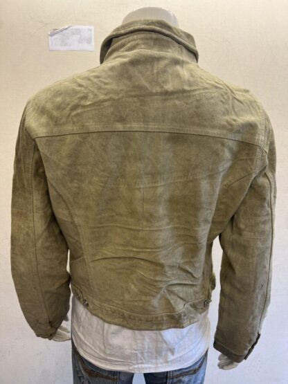 GAP Women's Trucker Style Leather Jacket (M-A61) - Image 4