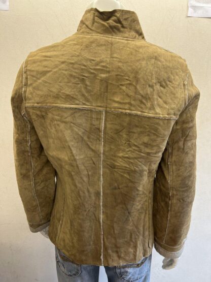 GAP Women's Sherpa Liner Stylish Leather Jacket (M-G30) - Image 3