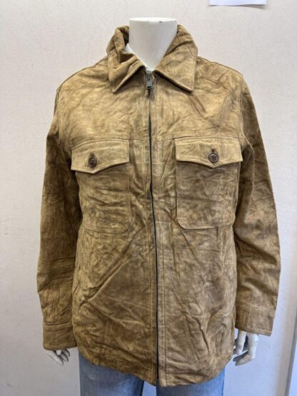 GAP Women's Sherpa Liner Stylish Leather Jacket (M-J46)