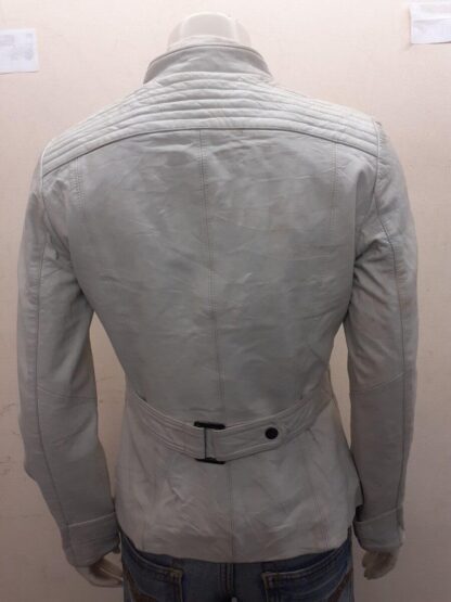 REDSKINS Women's Stylish Leather Jacket (M-F63) - Image 3