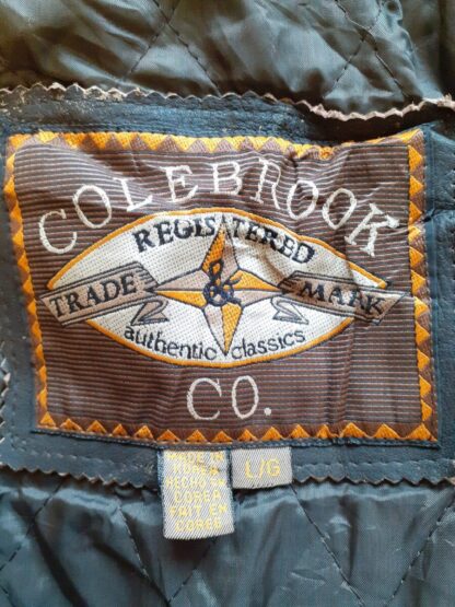 COLEBROOK Women's Stylish Belted Cruiser Motorcycle Leather Jacket (M-C70) - Image 2