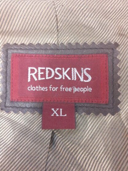 REDSKINS Women's Button Up Stylish Long Leather Jacket (M-E3) - Image 2