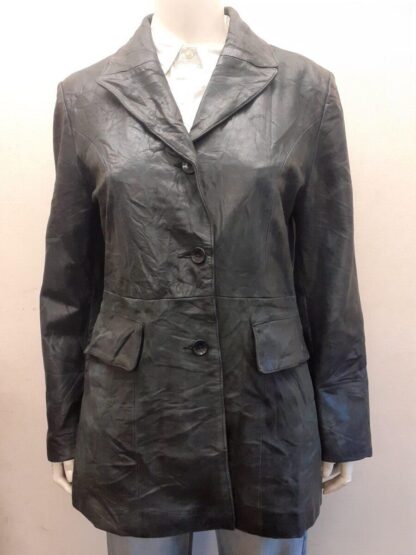 REDSKINS Women's Stylish Leather Jacket (M-D19)