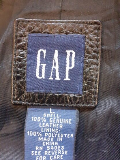 GAP Women's Stylish Leather Jacket (M-G50) - Image 2