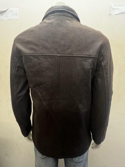 OAKWOOD Women's Button Up Box Style Leather Jacket (M-O39) - Image 3